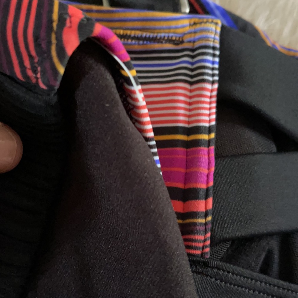 Athleta Purple Capri stripe PURA Bikini set - Picture 10 of 10